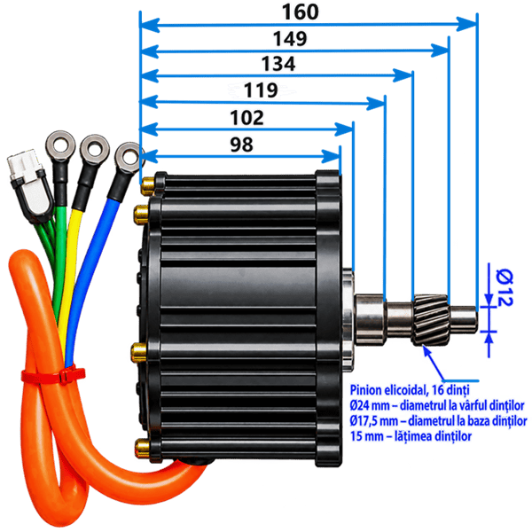Motor_mz60_72v35hfb-2800_1 | Интернет магазин Молдова Motor_MZ60_72V35HFB-2800_1